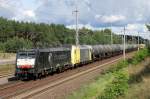 ES 64 F4-209 & ER 20-002 mit Kesselwagenzug am 03.09.2010 in Eberswalde