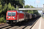 DB 187 081 in Tostedt 12.7.2018