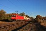 DB Cargo Bombardier Traxx 185 265-6 mit KLV am 27.09.18 in Hanau West