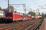 DB 187 158 durchfährt Recklinghausen Hbf.