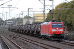 DB 185 164-1 durchfährt Recklinghausen Hbf.