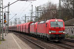 DB 193 317 mit 193 329 in Hamburg-Harburg 20.11.2018