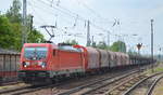 DB Cargo Deutschland AG mit  187 119  [NVR-Nummer: 91 80 6187 119-3 D-DB] mit gemischtem Güterzug am 24.05.19 Berlin Hirschgarten.