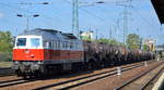 DB Cargo AG  232 294-9  [NVR-Nummer: 92 80 1232 294-9 D-DB] mit Kesselwagenzug für Kreideschlamm (leer) am 04.09.19 Bahnhof Flughafen Berlin Schönefeld.