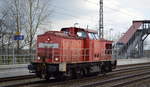 DB Cargo AG mit  298 316-1  [NVR-Nummer: 98 80 3298 316-1 D-DB] Richtung Seddin am 04.03.20 Bf.