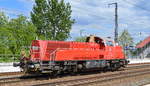 Relativ selten zu Gesicht bekommt man bei uns im Nordosten mal eine Voith Gravita 15L BB der DB Cargo zu Gesicht, hier die  265 025-7  (NVR:  92 80 1265 025-7 D-DB) am 13.05.20 Bf.