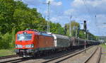 DB Cargo AG [D] mit  193 377  [NVR-Nummber: 91 80 6193 377-9 D-DB] und gemischtem Güterzug am 13.05.20 Bf.