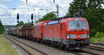 DB Cargo AG [D] mit  193 371  [NVR-Nummer: 91 80 6193 371-2 D-DB] und gemischtem Güterzug am 28.05.20 Bf.