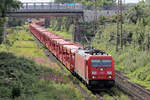 DBC 185 216-9 auf der Hamm-Osterfelder Strecke in Recklinghausen 22.7.2020