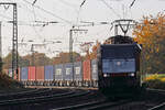 DBC 189 093-8 in Duisburg Abzweig Lohtarstraße 28.10.2021