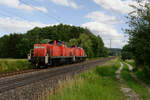 294 647 und 294 902 als Tfzf bei Postbauer-Heng Richtung Nürnberg Rbf, 06.07.2020