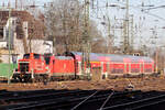 DBC 363 219-7 bei Rangierarbeiten in Bremen 8.3.2022