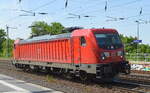 DB Cargo AG [D]  mit 187 162  [NVR-Nummer: 91 80 6187 162-3 D-DB] am 16.05.22 Durchfahrt Bf.