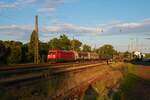 DB Cargo Bombardier Traxx 185 xxx am 09.06.22 in Kahl am Main