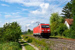 185 338 als Lz bei Postbauer-Heng Richtung Neumarkt (Oberpf), 15.08.2020