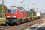 232 567 mit wenig ausgelastetem Anhang, Saarmund, 11.08.2022