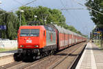 DBC 145 058-4 in Diensten von MEG in Vechelde 27.6.2023