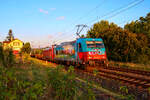 185 367-0  Günni  als EZ 52062 auf seiner Fahrt nach Kornwestheim am 17.07.23