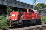 DB Cargo AG, Mainz mit ihrer  261 092-1  (NVR:  92 80 1261 092-1 D-DB ) am 19.07.24 Höhe Bahnhof Hamburg Harburg.