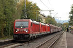 DBC 187 129 mit 187 123 und 187 126 in Bonn-Oberkassel 15.10.2024