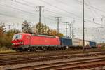 193 356 DB Vectron in Koblenz Lützel, am 02.11.2024.