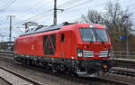 DB Cargo AG, Mainz [D] mit ihrer neuen Vectron Dual Mode Lok  249 023  [NVR-Nummer: 90 80 2249 023-3 D-DB] am 29.11.24 Höhe Bahnhof Golm (Potsdam).