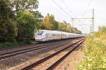 9001 (412 001-8) als ICE 901 von Hamburg-Altona nach Berlin Südkreuz in Friesack.