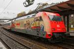 101 064  160 Jahre Märklin  mit IC2024 in Wuppertal Hbf, am 04.11.2019.