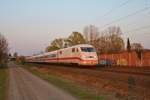 DB Fernverkehr ICE2 (402 028-5) am 28.03.20 in Rodenbach Main Kinzig Kreis