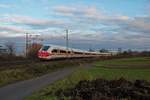 DB Fernverkehr ICE4 412 213-5 als ICE831 in Frankfurt am Main Oberrad am 13.12.20