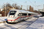 DB ICE 4 Tz.9212 in Castrop-Rauxel 12.2.2021