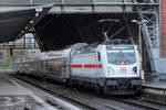 DB 147 568-0 mit IC 2035 nach Leipzig in Bremen 5.11.2021