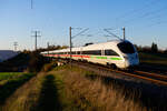 411 030 DB Fernverkehr  Jena  als ICE 29 (Frankfurt (Main) Hbf - Wien Hbf) bei Markt Bibart, 05.11.2020