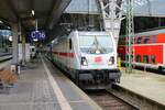 DB Fernverkehr Bombardier Traxx 147 573-0 mit dem IC2320 nach Dortmund in Frankfurt am Main Hbf am 22.01.23