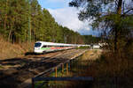 411 031 DB Fernverkehr  Trier  als ICE 90 (Wien Hbf - Hamburg-Altona) bei Ochenbruck, 13.04.2021