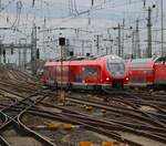 DB Regio Pesa Link 633 006 am 06.01.24 in Frankfurt am Main Hauptbahnhof vom Bahnsteig aus fotografiert