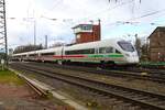 DB Fernverkehr ICE-T (411 xxx) in Darmstadt Kranichstein am 24.02.24