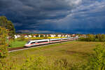 412 016 DB Fernverkehr als ICE 709 (Hamburg-Altona - München Hbf) bei Hirschaid, 07.05.2021