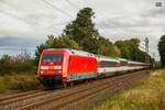 101 014-9 DB mit EC in Bornheim, September 2019.