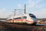 408 005-7 (DB) kurz vorm Dortmunder Hbf, 18. Februar 2025