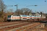 147 568-0 DB mit IC2 in Wuppertal, März 2025.