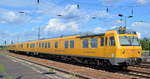 Fahrwegmesszug der DB Netz Instandhaltung 719 001 am 26.06.18 beim Umsetzen zur Rückfahrt Bf. Flughafen Berlin-Schönefeld.