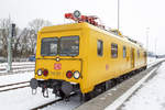 1.2.2021 Triebwagen 708 323 Netz Instandhaltung im Bahnhof Sande