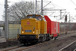 DB Netz 203 301-7 in Eystrup 28.1.2022