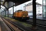 DB Netz 203 306-6 als Tfzf Richtung Darmstadt Süd, am 03.04.2024 in Darmstadt Hbf.