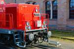 DB Netz Notfalltechnik 714 015-8 mit dem Tunnelrettungszug am 14.05.22 in Fulda