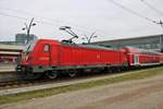 DB Regio 147 014-5 mit dem RE nach Stuttgart am 15.12.18 in Heidelberg Hbf 