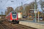 DB Regio Bombardier Twindexx 445 057 als RE55 nach Bamberg am 09.02.19 in Hanau Hbf