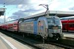 Railpool 193 804 steht mit ein DB Regiozug am 21 Februar 2020 in Nürnberg Hbf.