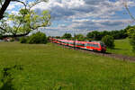 442 235 als S3 (Nürnberg Hbf - Neumarkt (Oberpf)) bei Postbauer-Heng, 27.05.2020